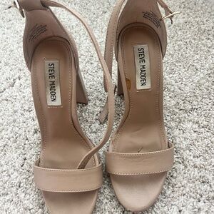 Nude Steve Madden Heels